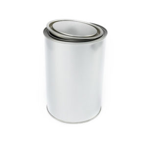 Puszka metalowa 1,0 l. średnica 99 mm z wieczkiem